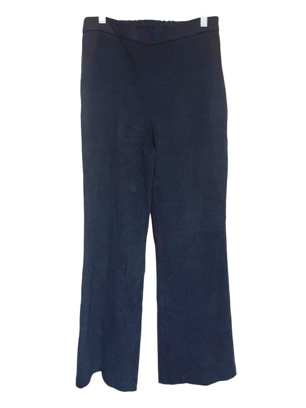 Maison D Amelie Black Wide Leg Pants Womens Size 6 Cotton Blend